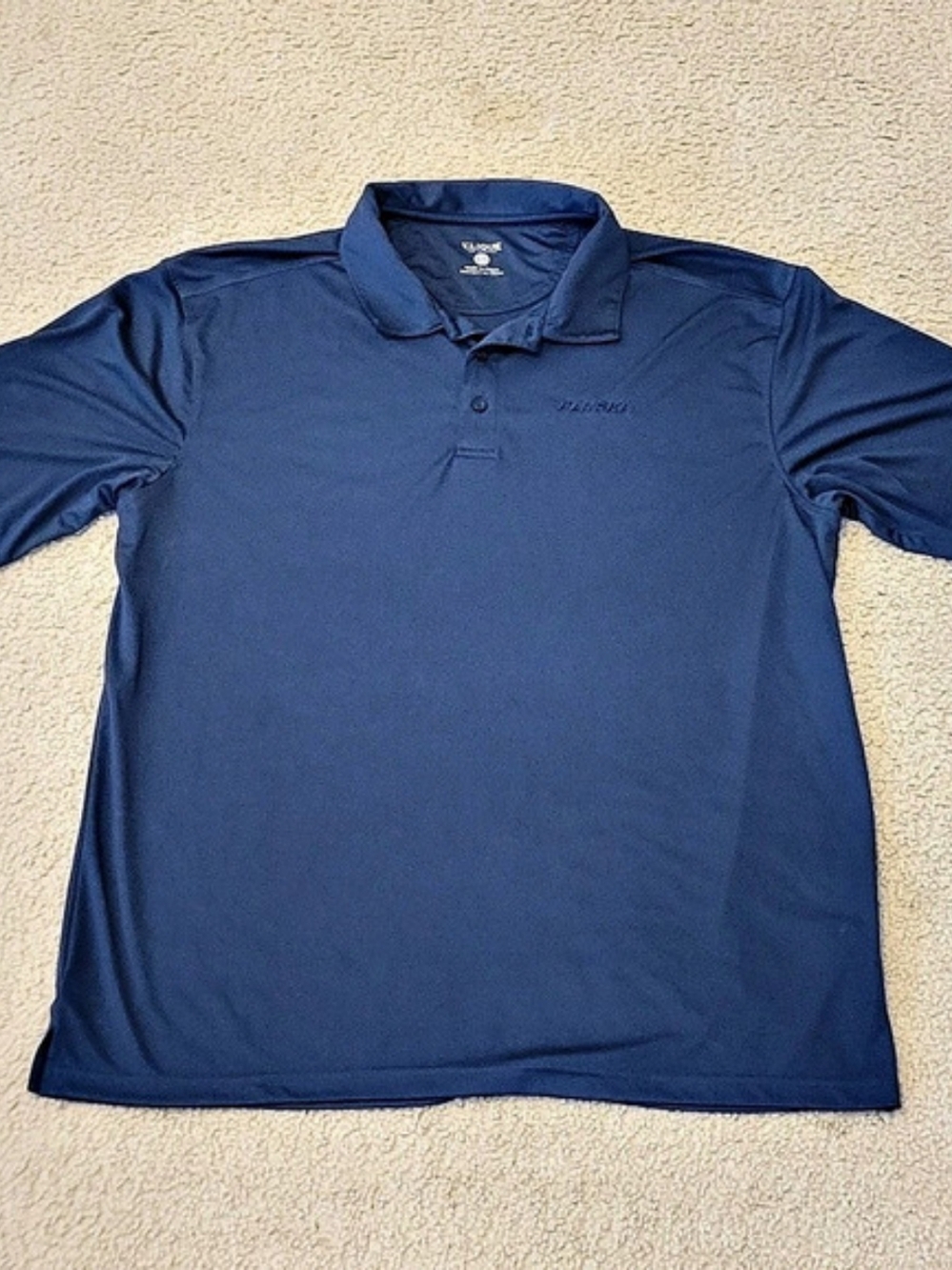 Clique Penske Team Logo Performance Polo Men's Blue Size XXL